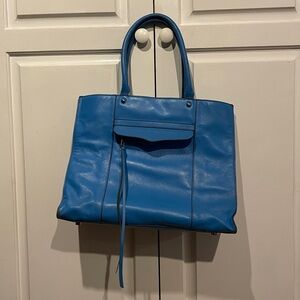 Rebecca Minkoff Blue Leather Tote